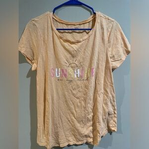Ann Taylor Loft Outlet graphic tee size M